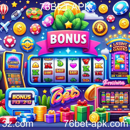Descubra a Categoria de Jogos Bônus no 76BET APK